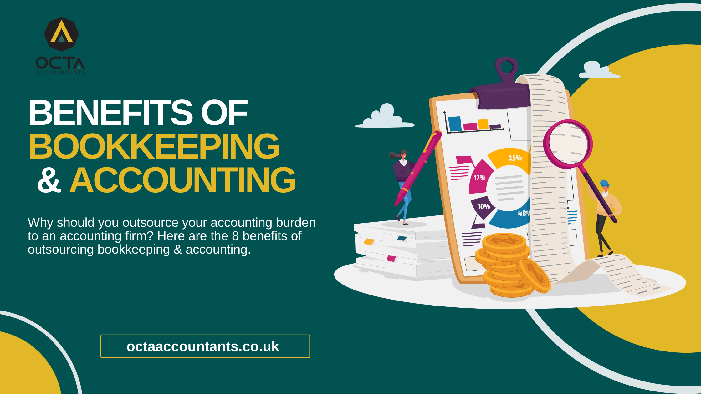8 Benefits of Outsourcing Bookkeeping and Accounting