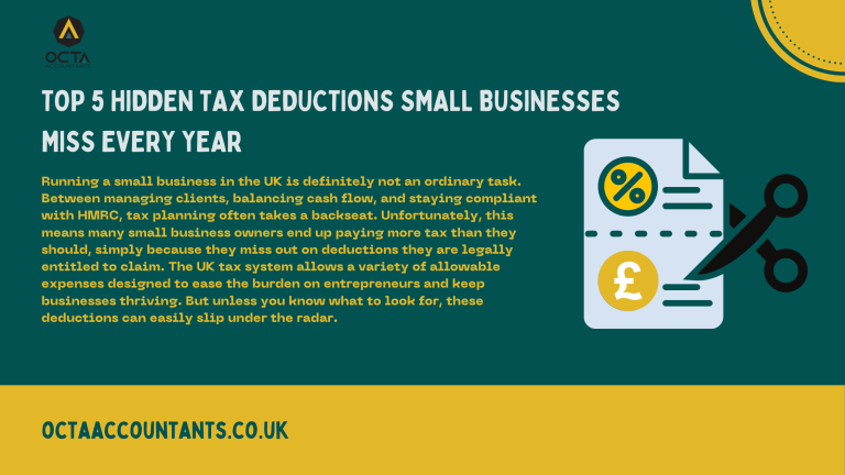 Top 5 Hidden Tax Deductions Small Businesses Miss Every Year