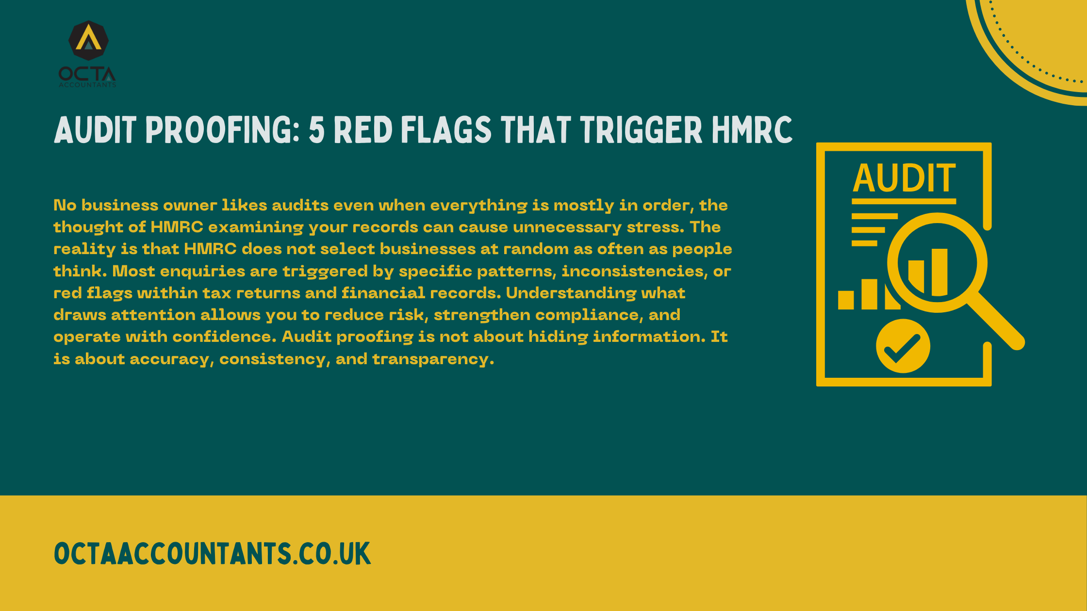 Audit Proofing: 5 Red Flags That Trigger HMRC