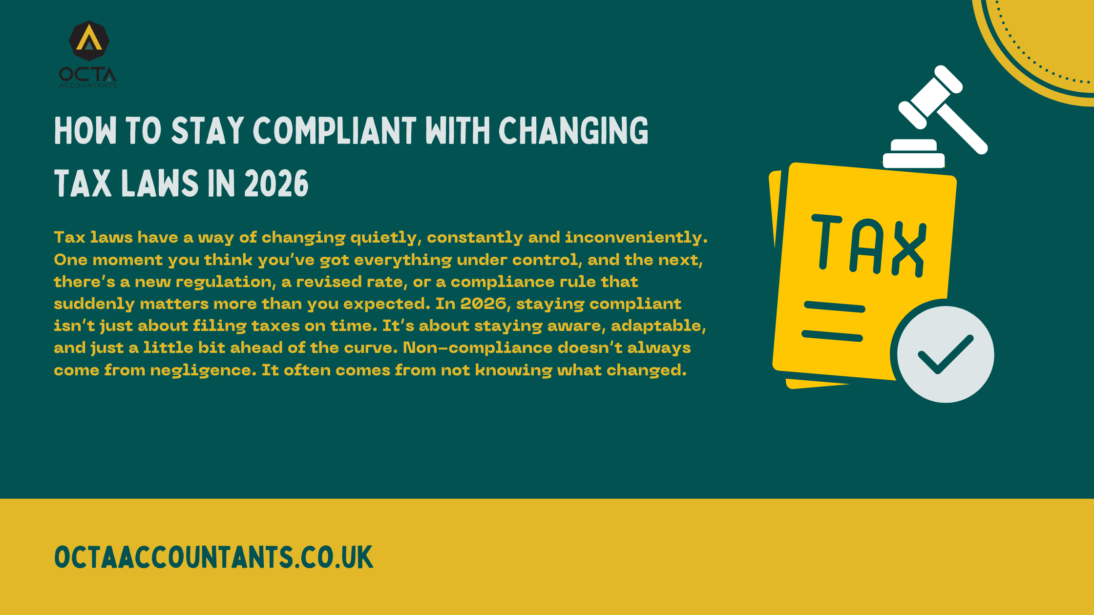 How to Stay Compliant with Changing Tax Laws in 2026