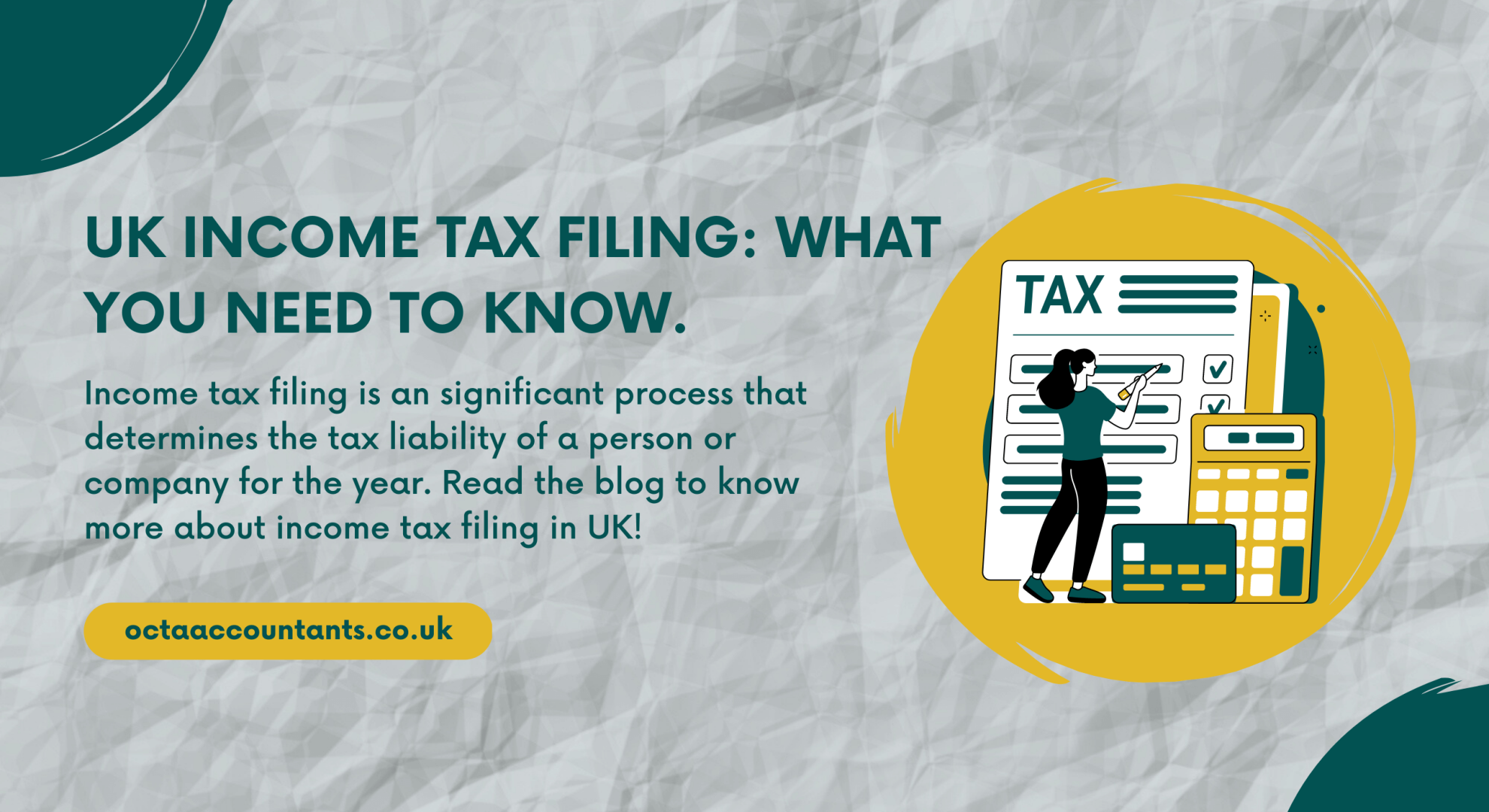 UK Income Tax Filing Process - Blog Banner